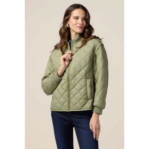 Oltre Lightweight Quilted Bomber Jacket Military Green Taille: S Vestes Outlet Femme Vert - Publicité Oltre Lightweight Quilted Bomber Jacket Military Green Taille: S Vestes Outlet Femme Vert - Publicité