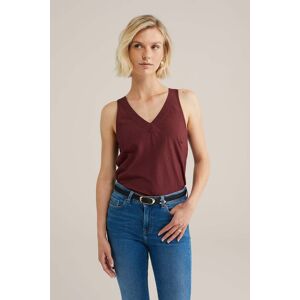 We Fashion Blouse Burgundy Red Taille: S Tanktops Outlet Femme Marron - Publicité We Fashion Blouse Burgundy Red Taille: S Tanktops Outlet Femme Marron - Publicité