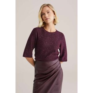 We Fashion Knitted Pullover Aubergine Taille: L Pulls en Maille Outlet Femme - Publicité We Fashion Knitted Pullover Aubergine Taille: L Pulls en Maille Outlet Femme - Publicité
