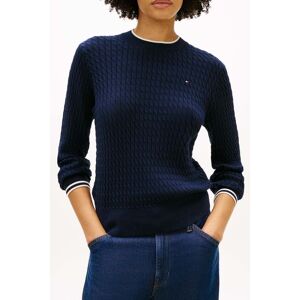 Tommy Hilfiger Cable Knit Cardigan Dark N Navy Tipping Taille: M Pulls en Maille Outlet Femme Bleu - Publicité Tommy Hilfiger Cable Knit Cardigan Dark N Navy Tipping Taille: M Pulls en Maille Outlet Femme Bleu - Publicité