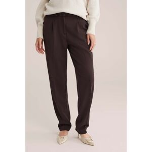 We Fashion Trouser Dark Brown Taille: 40 Pantalons de costume Outlet Femme Marron - Publicité We Fashion Trouser Dark Brown Taille: 40 Pantalons de costume Outlet Femme Marron - Publicité