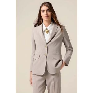Oltre Fluid Viscose Blend Blazer Beige Taille: 46 Blazers Outlet Femme Marron - Publicité Oltre Fluid Viscose Blend Blazer Beige Taille: 46 Blazers Outlet Femme Marron - Publicité