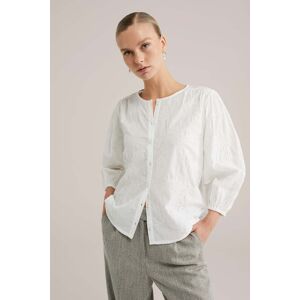 We Fashion Blouse Off-white Taille: XXL Chemises à boutons Outlet Femme Blanc - Publicité We Fashion Blouse Off-white Taille: XXL Chemises à boutons Outlet Femme Blanc - Publicité