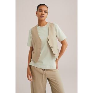 We Fashion Waistcoat Beige Taille: 32 Vestes sans manches Outlet Femme Marron - Publicité We Fashion Waistcoat Beige Taille: 32 Vestes sans manches Outlet Femme Marron - Publicité