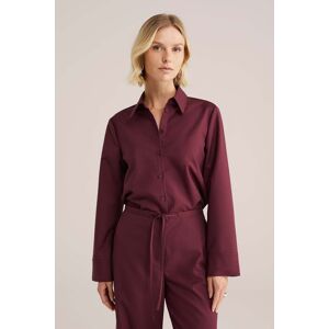 We Fashion Blouse Aubergine Taille: S Chemises à boutons Outlet Femme - Publicité We Fashion Blouse Aubergine Taille: S Chemises à boutons Outlet Femme - Publicité