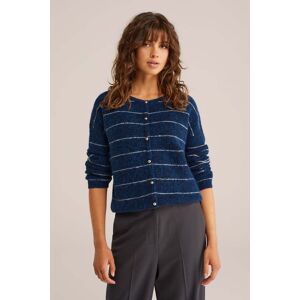 We Fashion Knitted Cardigan Dark Blue Taille: XXL Cardigans Outlet Femme Bleu - Publicité We Fashion Knitted Cardigan Dark Blue Taille: XXL Cardigans Outlet Femme Bleu - Publicité