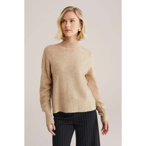 We Fashion Knitted Pullover Beige Taille: XL Pulls en Maille Outlet Femme Marron - Publicité We Fashion Knitted Pullover Beige Taille: XL Pulls en Maille Outlet Femme Marron - Publicité