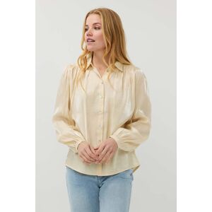Esqualo Blouse Gathering Changeant Champagne Taille: 42 Chemises à boutons Outlet Femme Blanche - Publicité Esqualo Blouse Gathering Changeant Champagne Taille: 42 Chemises à boutons Outlet Femme Blanche - Publicité