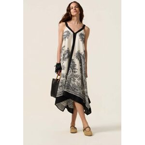 Oltre Patterned Viscose Dress Black Taille: S Robes Outlet Femme Le Noir - Publicité Oltre Patterned Viscose Dress Black Taille: S Robes Outlet Femme Le Noir - Publicité