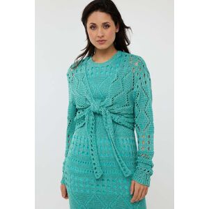 Esqualo Bolero Fancy Open Knit Lurex Lagoon Taille: XS/S Vestes Outlet Femme - Publicité Esqualo Bolero Fancy Open Knit Lurex Lagoon Taille: XS/S Vestes Outlet Femme - Publicité