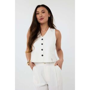 Esqualo Gillet Split Off White Taille: 36 Vestes sans manches Outlet Femme Blanche - Publicité Esqualo Gillet Split Off White Taille: 36 Vestes sans manches Outlet Femme Blanche - Publicité