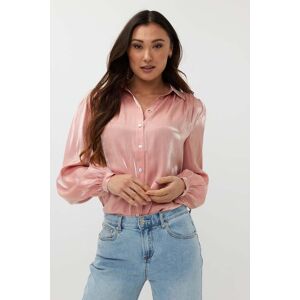 Esqualo Blouse Gathering Changeant Light Pink Taille: 38 Chemises à boutons Outlet Femme Rose - Publicité Esqualo Blouse Gathering Changeant Light Pink Taille: 38 Chemises à boutons Outlet Femme Rose - Publicité