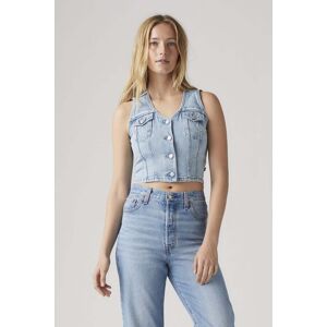 Levis Levi's Bella Denim Corset Taille: S Vestes courtes Outlet Femme Bleu - Publicité Levis Levi's Bella Denim Corset Taille: S Vestes courtes Outlet Femme Bleu - Publicité