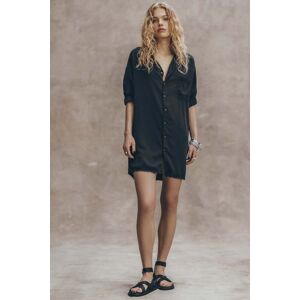 Mikuta The Dark Shirt Dress Black Taille: S Robes Mini Outlet Femme Le Noir - Publicité Mikuta The Dark Shirt Dress Black Taille: S Robes Mini Outlet Femme Le Noir - Publicité