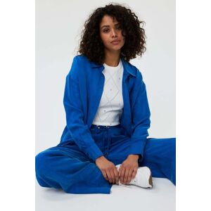 Esqualo Blouse Oversized Cupro Blue Taille: 36 Chemises à boutons Outlet Femme Bleu - Publicité Esqualo Blouse Oversized Cupro Blue Taille: 36 Chemises à boutons Outlet Femme Bleu - Publicité