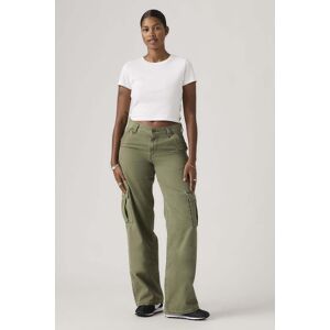Levis Levi's Superlow Loose Cargo Nd Ivy Green Pigmen Taille: W23L32 Évasés pantalons Outlet Femme Vert - Publicité Levis Levi's Superlow Loose Cargo Nd Ivy Green Pigmen Taille: W23L32 Évasés pantalons Outlet Femme Vert - Publicité