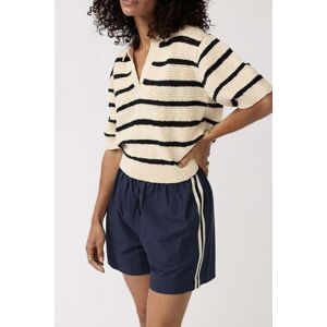 Alchemist Polo Dalia Wool White/navy Stripe Taille: M Pulls en Maille Outlet Femme Blanche - Publicité Alchemist Polo Dalia Wool White/navy Stripe Taille: M Pulls en Maille Outlet Femme Blanche - Publicité