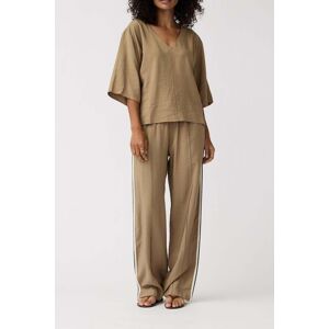 Alchemist Top Romi Khaki Taille: 42 Évasés pantalons Outlet Femme Marron - Publicité Alchemist Top Romi Khaki Taille: 42 Évasés pantalons Outlet Femme Marron - Publicité