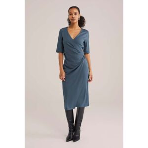 We Fashion Dress Midi Greyish Blue Taille: XS Robes Outlet Femme Bleu - Publicité We Fashion Dress Midi Greyish Blue Taille: XS Robes Outlet Femme Bleu - Publicité