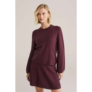 We Fashion Knitted Pullover Aubergine Taille: L Pulls en Maille Outlet Femme - Publicité We Fashion Knitted Pullover Aubergine Taille: L Pulls en Maille Outlet Femme - Publicité