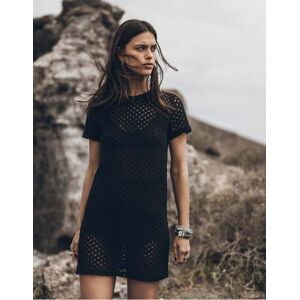 Mikuta The Black Short Crochet Dress Taille: XL Robes Mini Outlet Femme Le Noir - Publicité Mikuta The Black Short Crochet Dress Taille: XL Robes Mini Outlet Femme Le Noir - Publicité