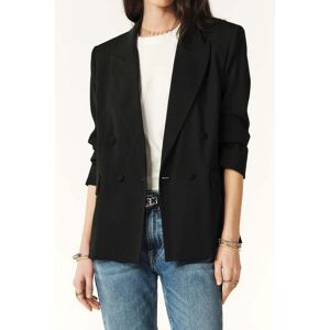 BA&SH Veste Grace Noir Taille: 2 Blazers Outlet Femme - Publicité BA&SH Veste Grace Noir Taille: 2 Blazers Outlet Femme - Publicité