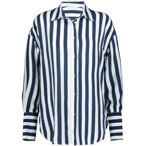 DIDI Oversized Shirt Lisan Blue Offwhite Stripe Taille: 42 Chemises à boutons Outlet Femme Bleu - Publicité DIDI Oversized Shirt Lisan Blue Offwhite Stripe Taille: 42 Chemises à boutons Outlet Femme Bleu - Publicité