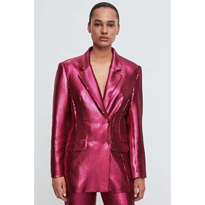 Marcell von Berlin Sequin Blazer Bubble Gum Pink Taille: 34 Blazers Outlet Femme Rose - Publicité Marcell von Berlin Sequin Blazer Bubble Gum Pink Taille: 34 Blazers Outlet Femme Rose - Publicité