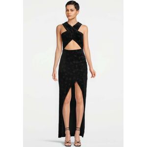 Marcell von Berlin Women‘s Draped Velvet DevorÉe Dress Black 099 Taille: 36 Robes longues Outlet Femme Le Noir - Publicité Marcell von Berlin Women‘s Draped Velvet DevorÉe Dress Black 099 Taille: 36 Robes longues Outlet Femme Le Noir - Publicité
