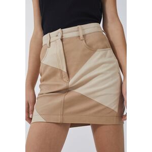 IRO Paris Kringa Leather Skirt In Beige Taille: XS Jupes en cuir Outlet Femme Marron - Publicité IRO Paris Kringa Leather Skirt In Beige Taille: XS Jupes en cuir Outlet Femme Marron - Publicité