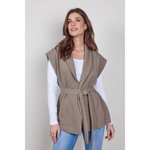 DIDI Sleeveless Vest Diam Beige / Brown Taille: 40 Cardigans Outlet Femme Marron - Publicité DIDI Sleeveless Vest Diam Beige / Brown Taille: 40 Cardigans Outlet Femme Marron - Publicité
