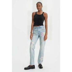 Levis Levi's 501 Straight Jeans Blue Taille: W25L32 Jeans droits Outlet Femme Bleu - Publicité Levis Levi's 501 Straight Jeans Blue Taille: W25L32 Jeans droits Outlet Femme Bleu - Publicité