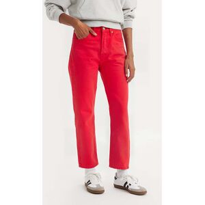 Levis Levi's 501 Straight Jeans Red Taille: W26L26 Jeans droits Outlet Femme Rouge - Publicité Levis Levi's 501 Straight Jeans Red Taille: W26L26 Jeans droits Outlet Femme Rouge - Publicité
