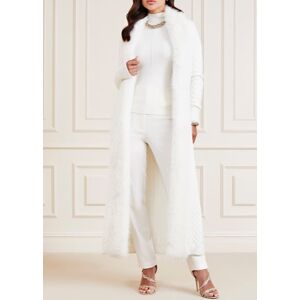 Guess by Marciano GUESS Marciano By Paula Faux Fur Long Pale Coat Pearl Taille: XS Manteaux en fausse fourrure Outlet Femme Blanche - Publicité Guess by Marciano GUESS Marciano By Paula Faux Fur Long Pale Coat Pearl Taille: XS Manteaux en fausse fourrure Outlet Femme Blanche - Publicité
