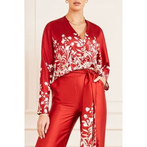 Guess by Marciano GUESS Marciano By Erin Top Shadowlands Blouse Print Taille: 44 Chemisiers Outlet Femme Vert - Publicité Guess by Marciano GUESS Marciano By Erin Top Shadowlands Blouse Print Taille: 44 Chemisiers Outlet Femme Vert - Publicité
