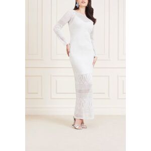 Guess by Marciano GUESS Marciano By Hydra Long Dress Swt Pale Pearl Taille: 44 Robes longues Outlet Femme Blanche - Publicité Guess by Marciano GUESS Marciano By Hydra Long Dress Swt Pale Pearl Taille: 44 Robes longues Outlet Femme Blanche - Publicité