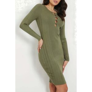 Guess by Marciano GUESS Eco Ls Alphabet Charm Melissa Drs Lichen Leaf Green Taille: XS Robes Mini Outlet Femme Vert - Publicité Guess by Marciano GUESS Eco Ls Alphabet Charm Melissa Drs Lichen Leaf Green Taille: XS Robes Mini Outlet Femme Vert - Publicité