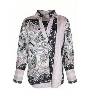 Mucho Gusto Blouse Liege Black And Salmon Taille: S Chemisiers Outlet Femme Le Noir - Publicité Mucho Gusto Blouse Liege Black And Salmon Taille: S Chemisiers Outlet Femme Le Noir - Publicité