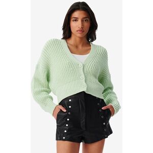 IRO Paris Uberta Cardigan In Light Green Taille: M Cardigans Outlet Femme Vert - Publicité IRO Paris Uberta Cardigan In Light Green Taille: M Cardigans Outlet Femme Vert - Publicité