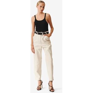 IRO Paris Hazel Off White Taille: 38 Pantalons en cuir Outlet Femme Blanche - Publicité IRO Paris Hazel Off White Taille: 38 Pantalons en cuir Outlet Femme Blanche - Publicité