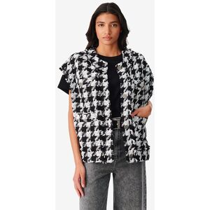 IRO Paris Lilous Vest In Black/white Taille: M Vestes sans manches Outlet Femme Le Noir - Publicité IRO Paris Lilous Vest In Black/white Taille: M Vestes sans manches Outlet Femme Le Noir - Publicité