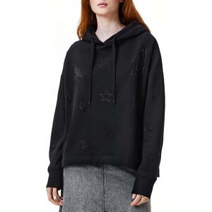AllSaints Etie Emb Rose Hoody Black Taille: XS Sweatshirts à capuche Outlet Femme Rose - Publicité AllSaints Etie Emb Rose Hoody Black Taille: XS Sweatshirts à capuche Outlet Femme Rose - Publicité