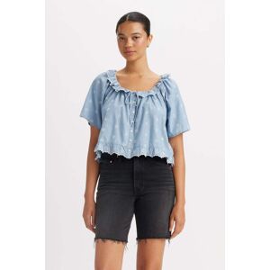 Levis Levi's Lyka Short Sleeve Lightweight Blouse Taille: XS Chemisiers Outlet Femme - Publicité Levis Levi's Lyka Short Sleeve Lightweight Blouse Taille: XS Chemisiers Outlet Femme - Publicité
