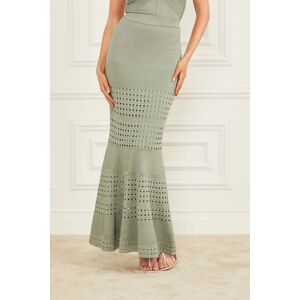 Guess by Marciano GUESS Marciano By Henley Long Skirt Malibu Sage Multi Taille: S Jupes longues Outlet Femme Vert - Publicité Guess by Marciano GUESS Marciano By Henley Long Skirt Malibu Sage Multi Taille: S Jupes longues Outlet Femme Vert - Publicité