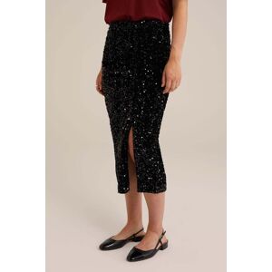 We Fashion Skirt Medium Length Black Taille: S Jupes Outlet Femme Le Noir - Publicité We Fashion Skirt Medium Length Black Taille: S Jupes Outlet Femme Le Noir - Publicité