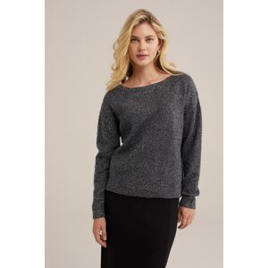 We Fashion Knitted Pullover Silver Taille: XXL Pulls en Maille Outlet Femme Gris - Publicité We Fashion Knitted Pullover Silver Taille: XXL Pulls en Maille Outlet Femme Gris - Publicité