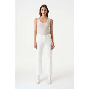 IRO Paris Aiden Jean White Taille: 25 Pantalons larges Outlet Femme Blanche - Publicité IRO Paris Aiden Jean White Taille: 25 Pantalons larges Outlet Femme Blanche - Publicité