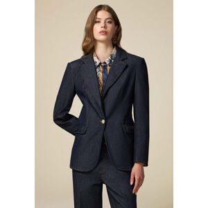 Oltre Denim Blazer With Bows Blue Taille: 42 Blazers Outlet Femme Bleu - Publicité Oltre Denim Blazer With Bows Blue Taille: 42 Blazers Outlet Femme Bleu - Publicité