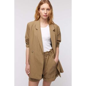 Knit-ted Knitted Kelsey Blazer Khaki Taille: S Blazers Outlet Femme Marron - Publicité Knit-ted Knitted Kelsey Blazer Khaki Taille: S Blazers Outlet Femme Marron - Publicité
