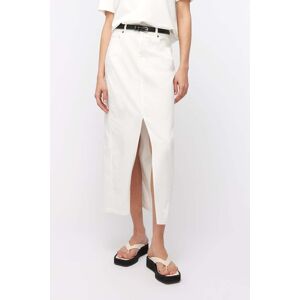 Knit-ted Knitted Sella Skirt White Taille: L Jupes en jeans Outlet Femme Blanche - Publicité Knit-ted Knitted Sella Skirt White Taille: L Jupes en jeans Outlet Femme Blanche - Publicité